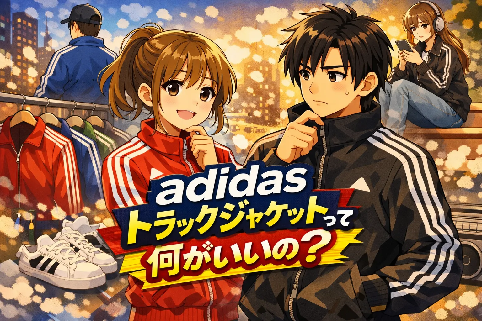 adidas トラックジャケットって何がいいの？