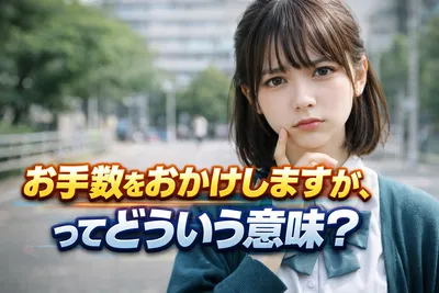 お手数をおかけしますが、の意味は？正しい使い方・言い換え・失礼にならないコツを解説