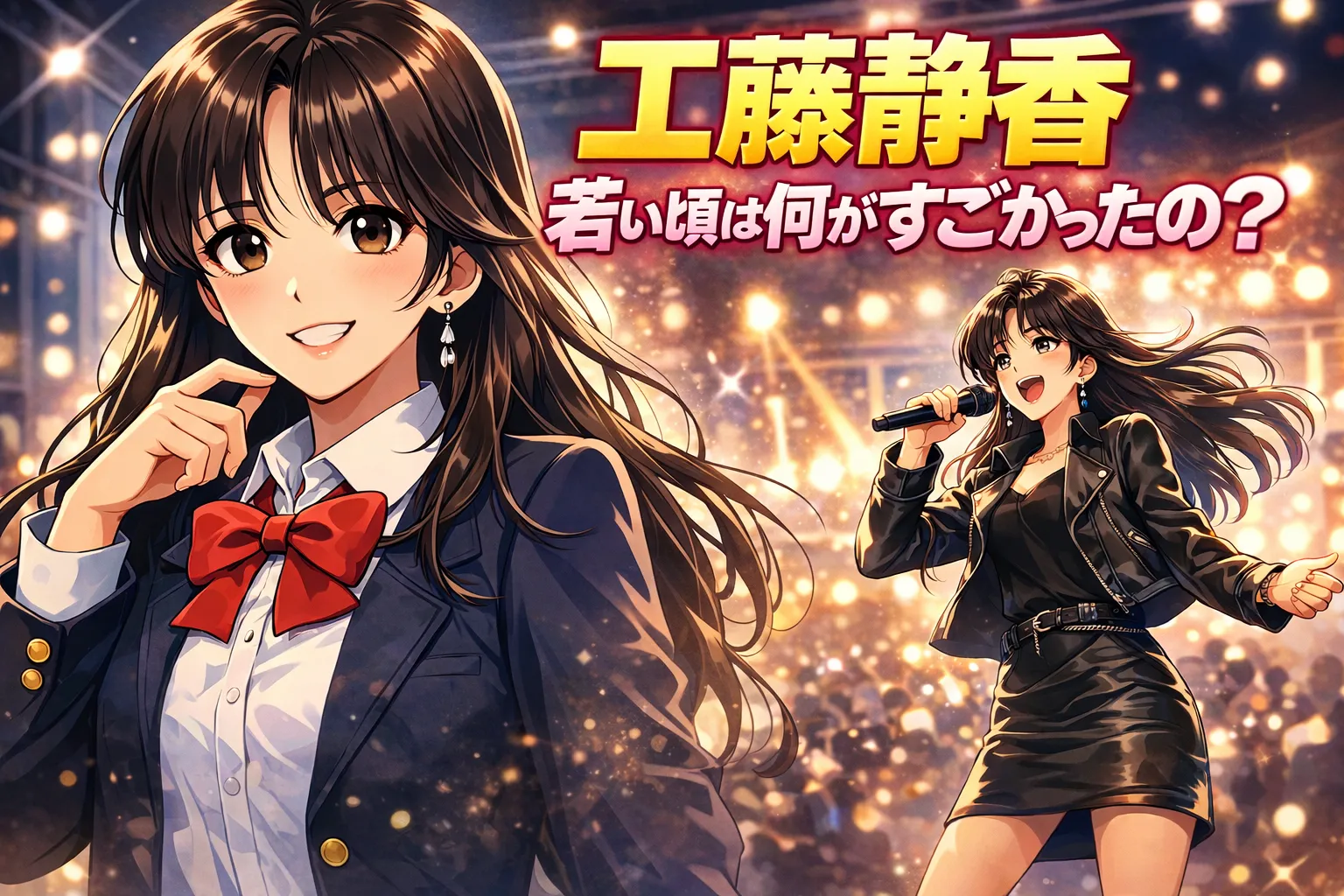 工藤静香 若い頃は何がすごかったの？