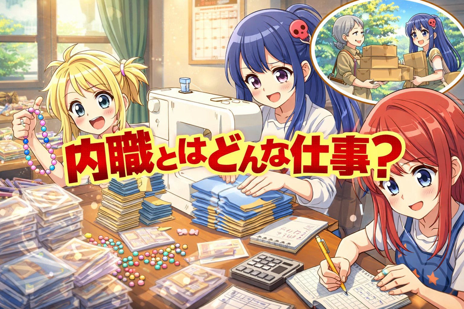 内職とはどんな仕事？