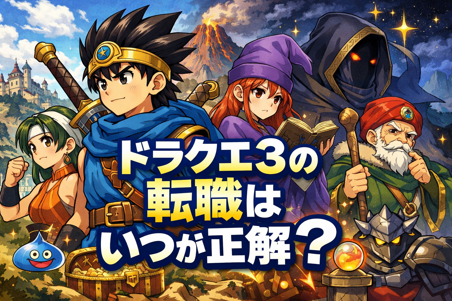 ドラクエ3の転職はいつが正解？