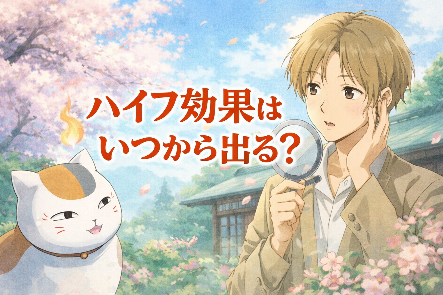 ハイフ効果はいつから出る？