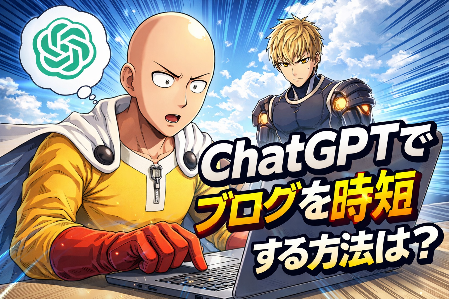 ChatGPTでブログを時短する方法は？
