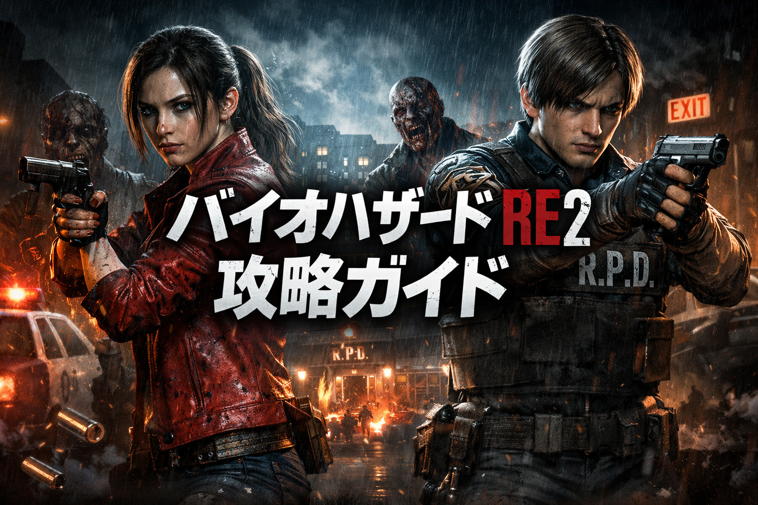 バイオハザードRE2攻略ガイド