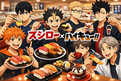 スシロー×ハイキュー!!コラボは何がある？限定メニュー・グッズ・開催情報をわかりやすく解説