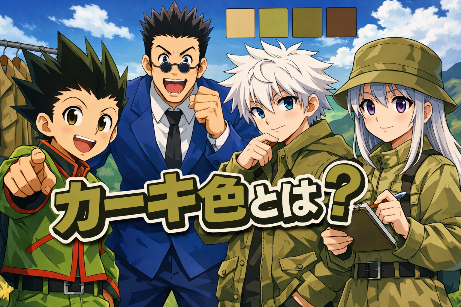 カーキ色とは？
