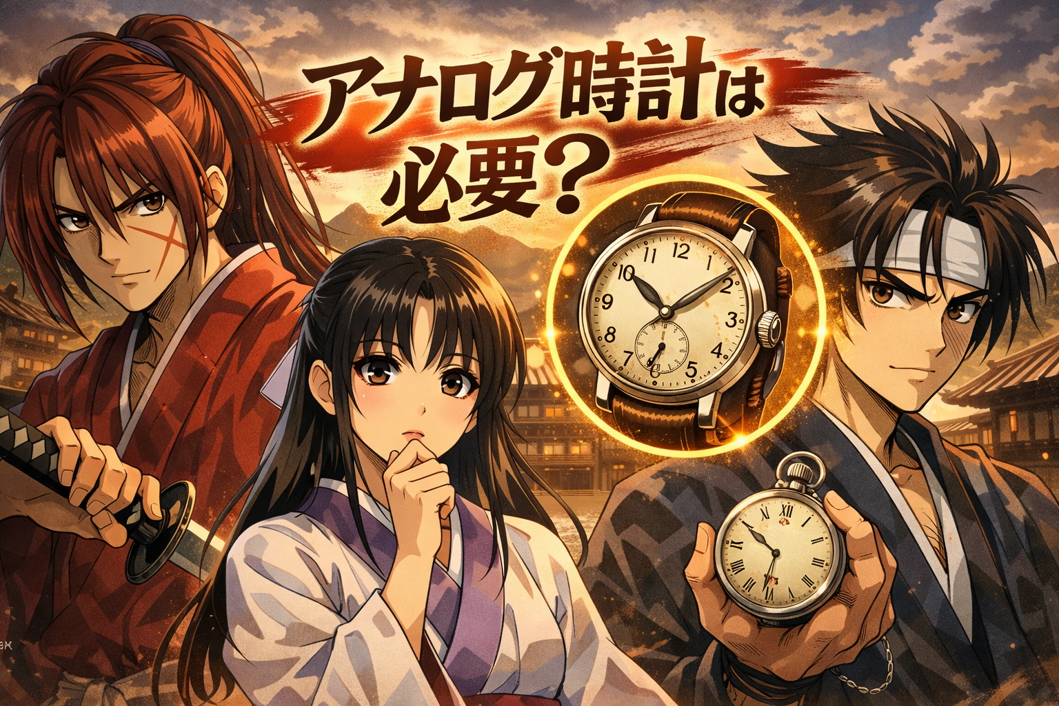 アナログ時計は必要？