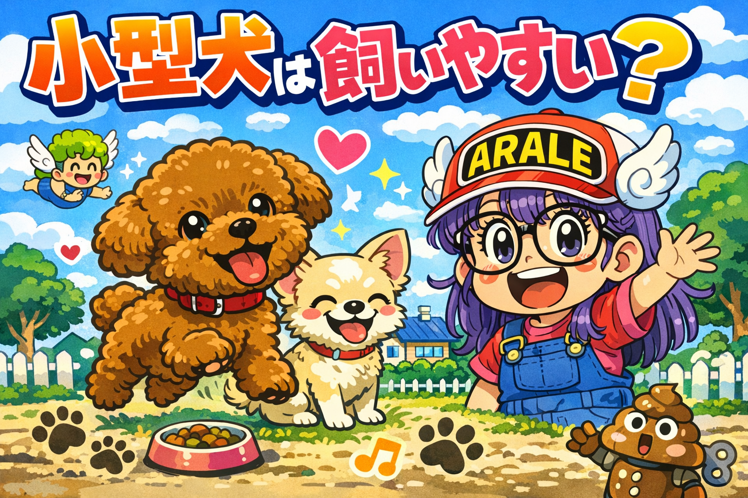 小型犬は飼いやすい？