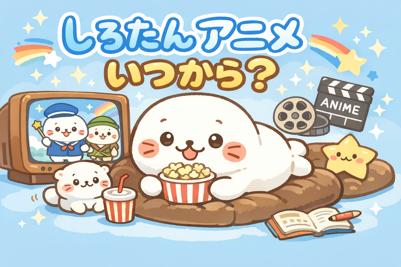 しろたんアニメはいつから？