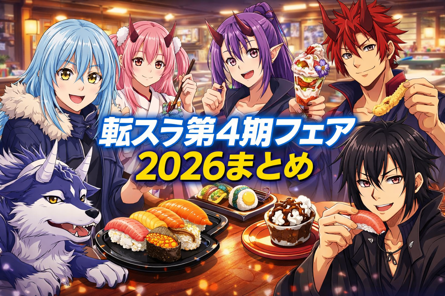 転スラ第4期フェア2026まとめ