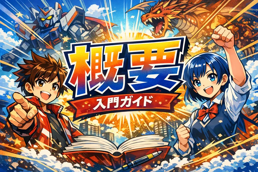 概要とはどんな意味？