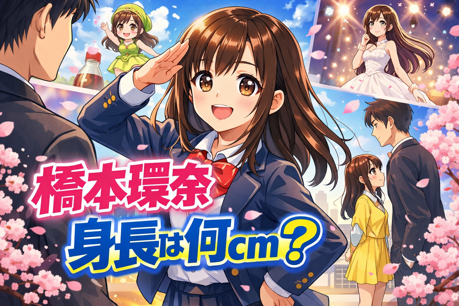 橋本環奈の身長は何cm？
