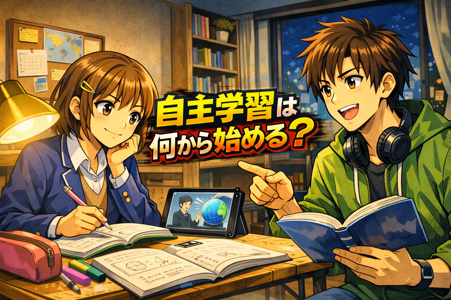 自主学習は何から始める？