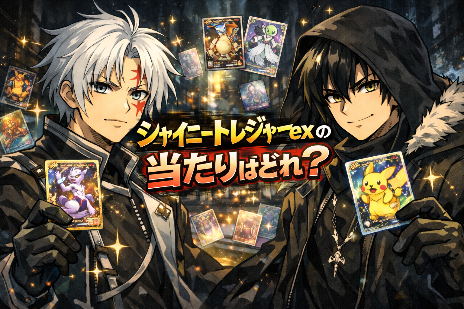 シャイニートレジャーexの当たりはどれ？