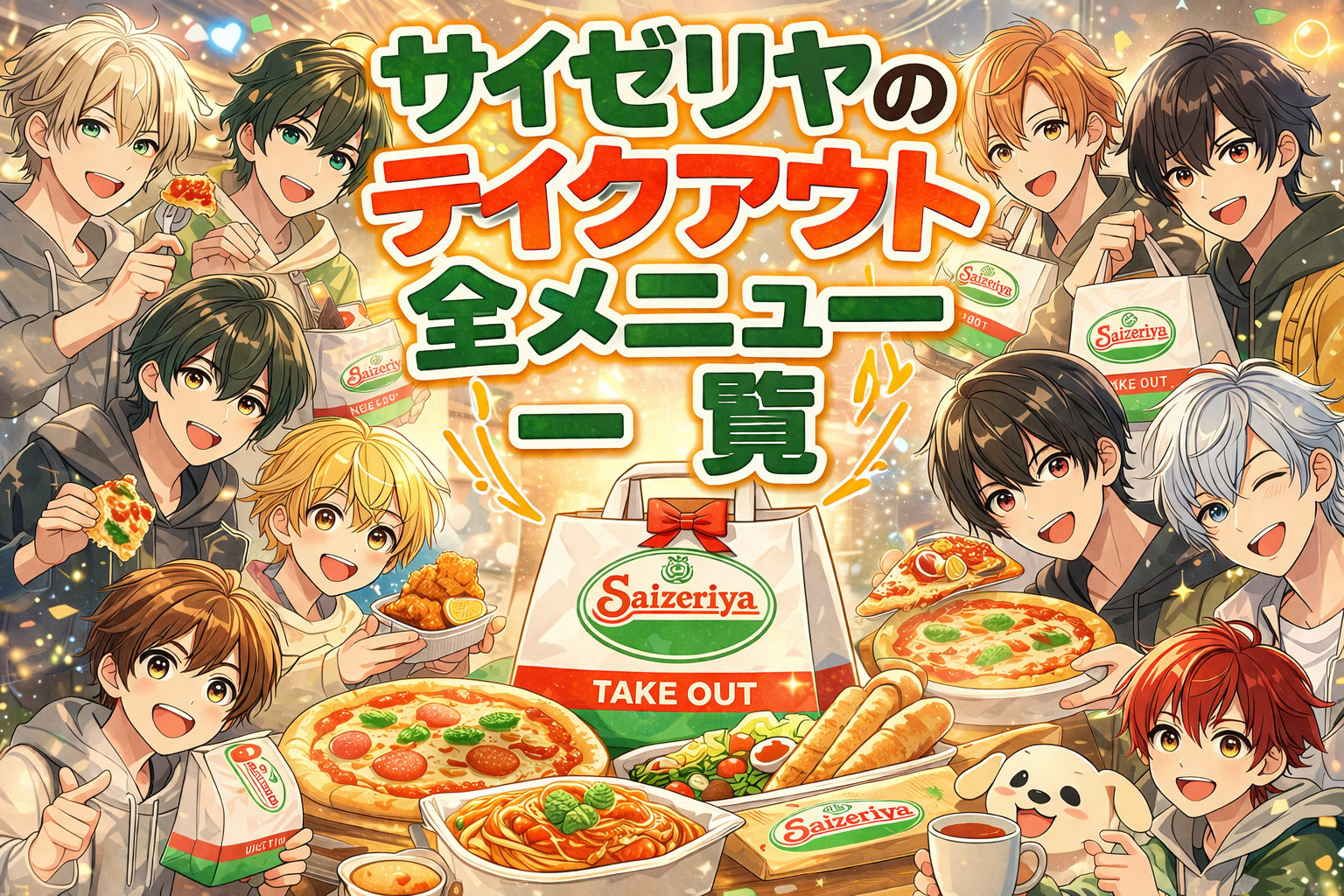 サイゼリヤのテイクアウト全メニュー一覧