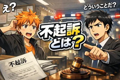 不起訴とは？意味・種類・前科の有無・無罪との違いをわかりやすく解説