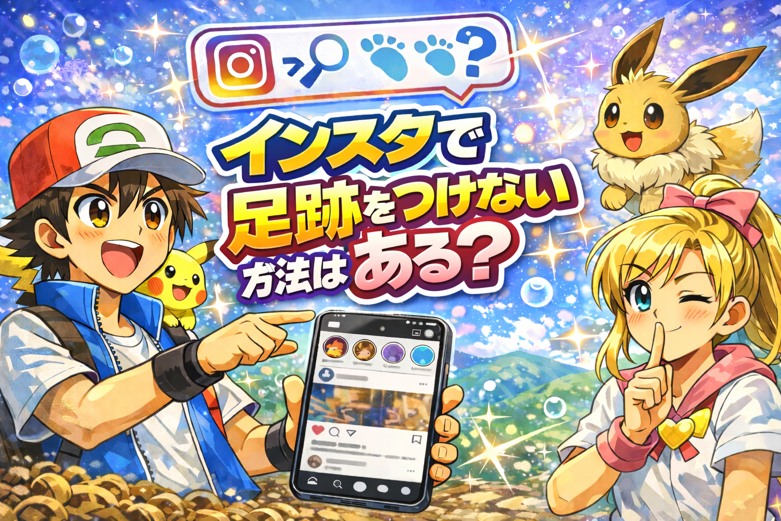 インスタで足跡をつけない方法はある？