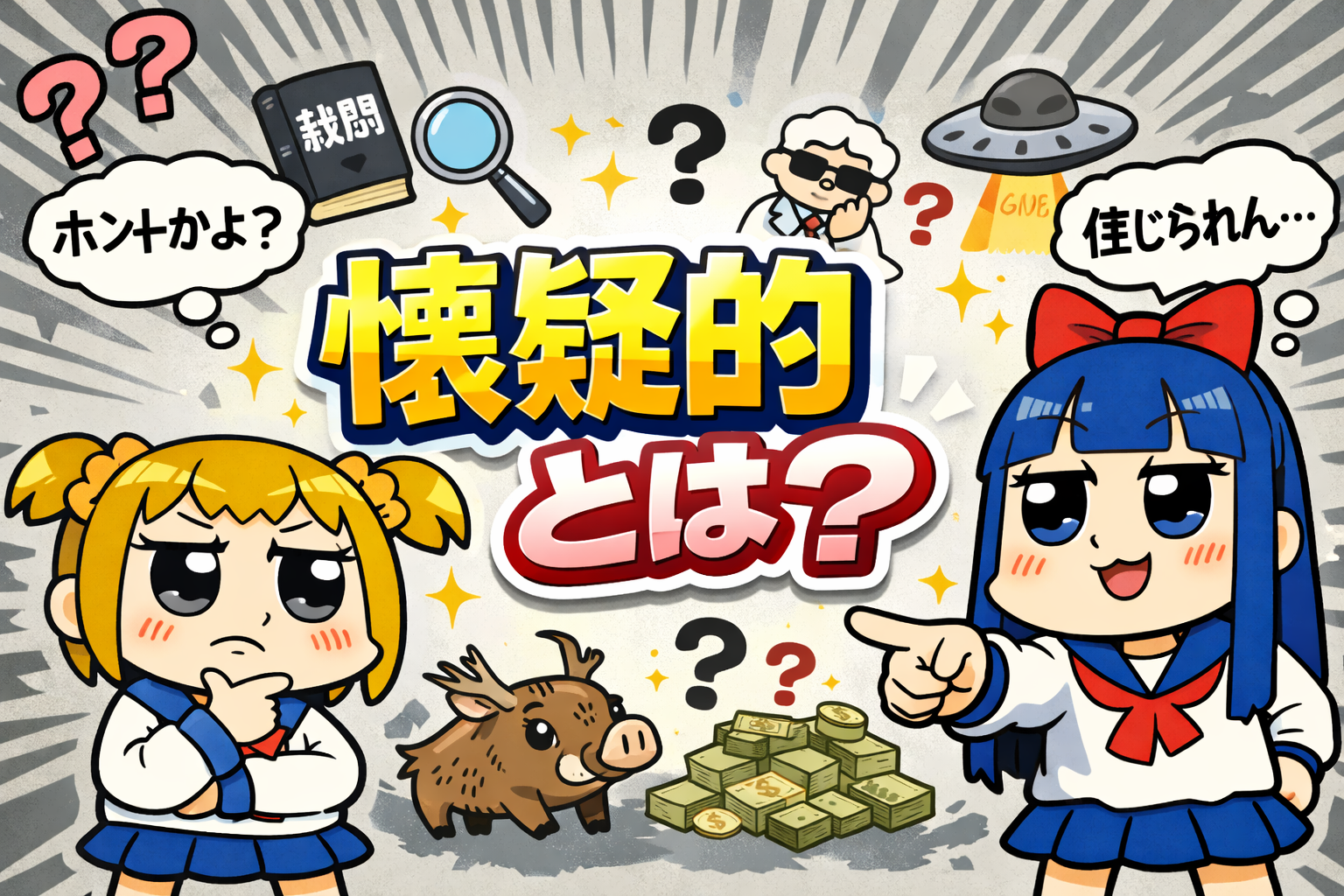 懐疑的とは？