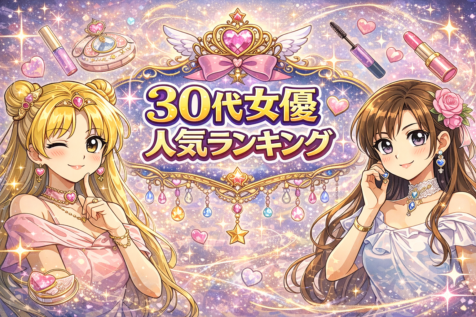 30代女優の人気ランキング
