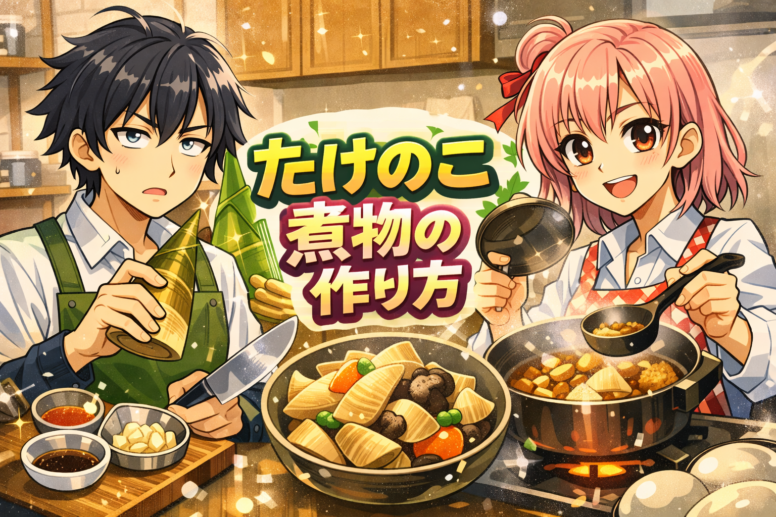 たけのこ煮物の作り方