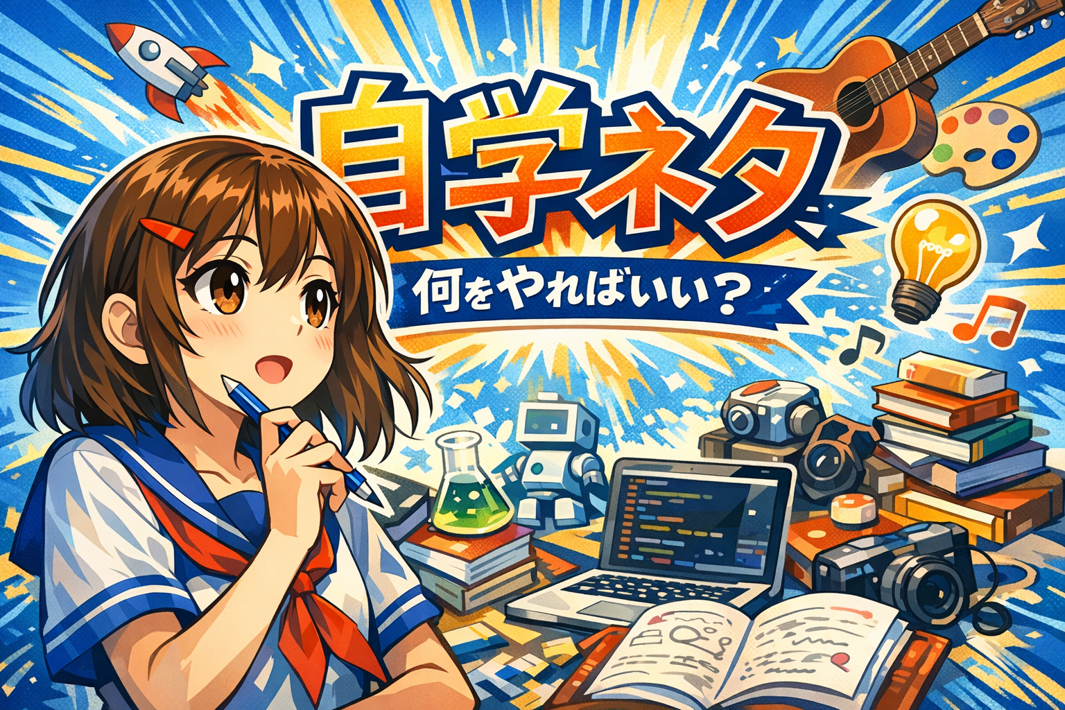 自学ネタって何をやればいい?