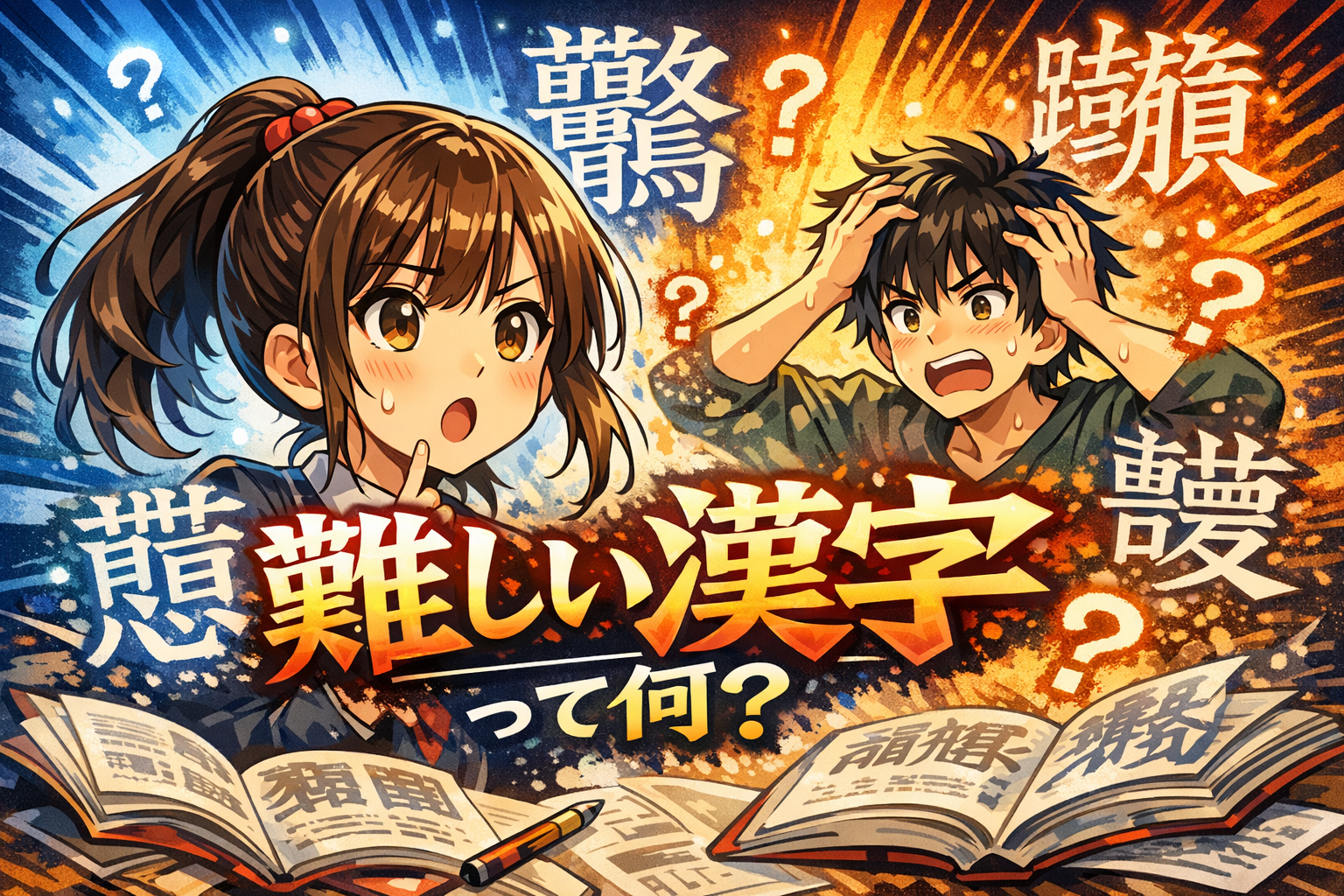 難しい漢字って何？