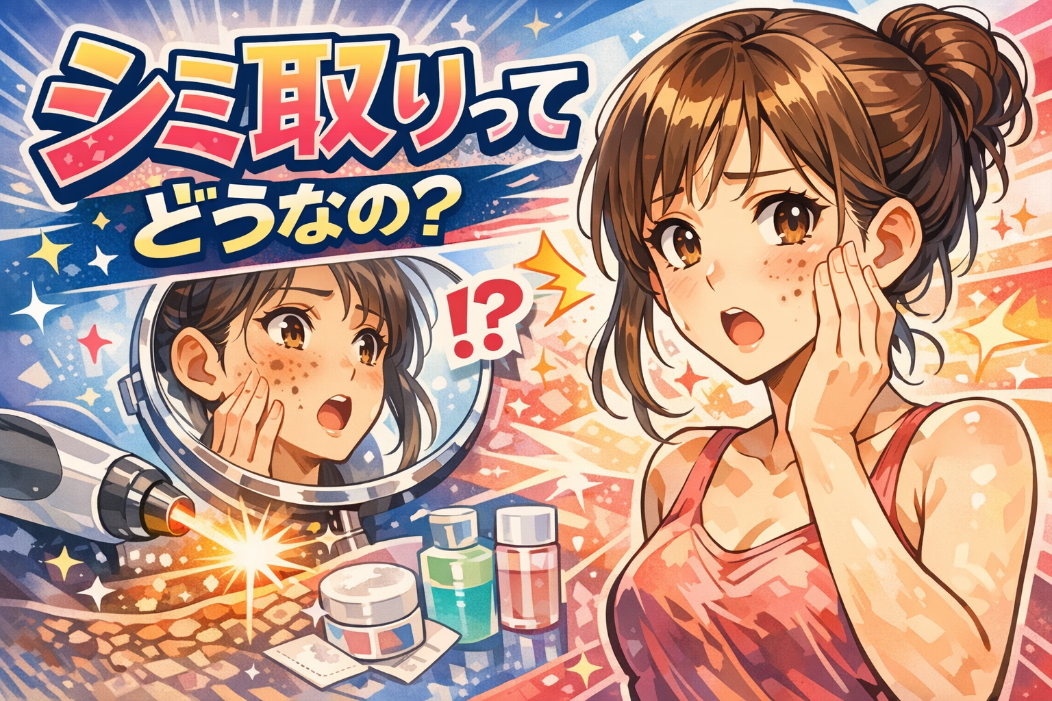 シミ取りってどうなの？