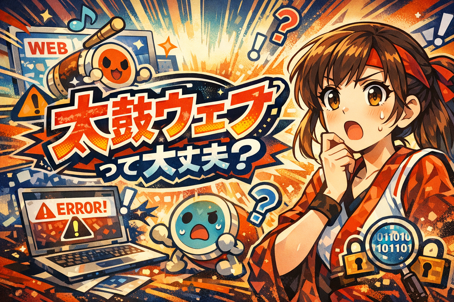 太鼓ウェブって大丈夫？