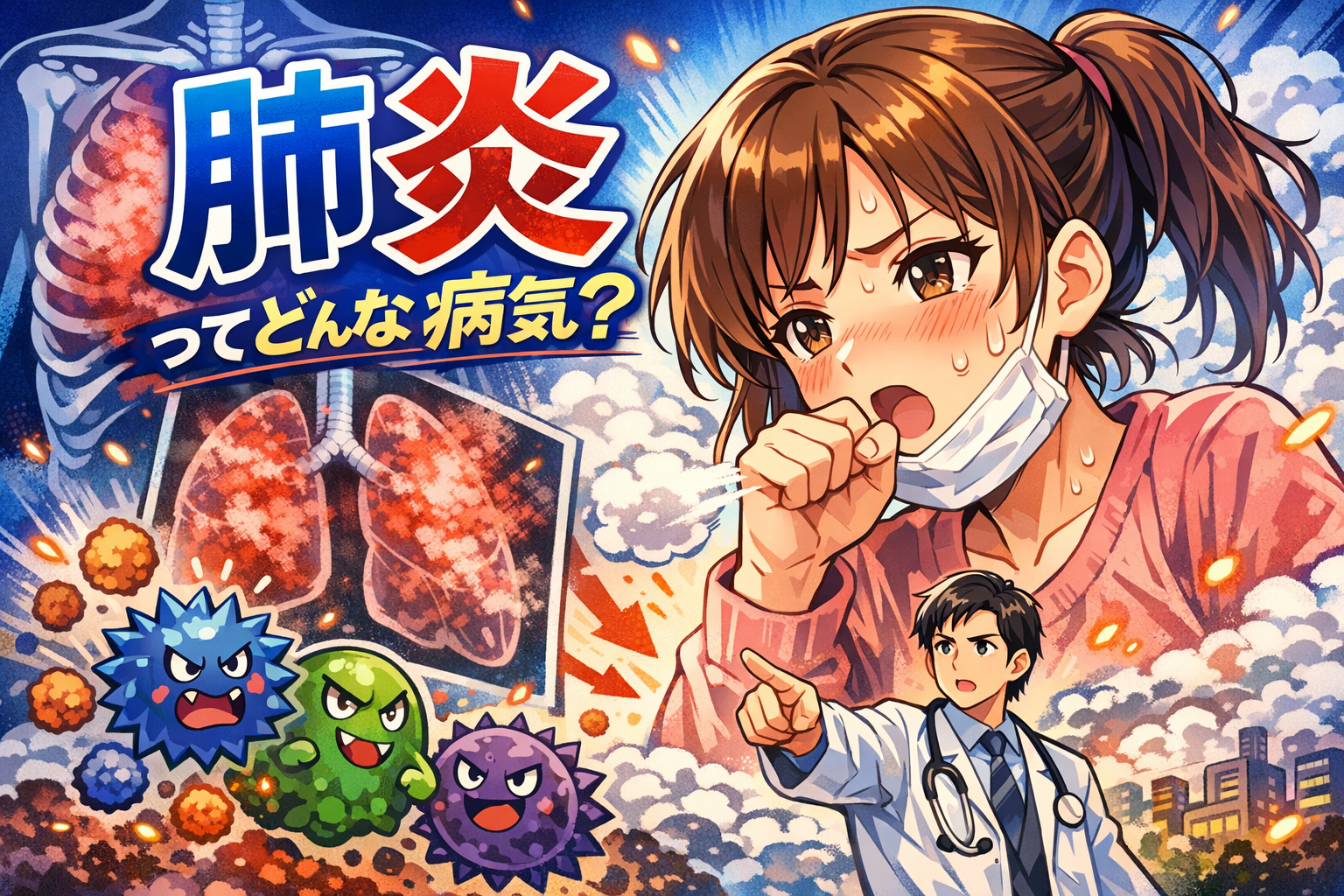 肺炎ってどんな病気？