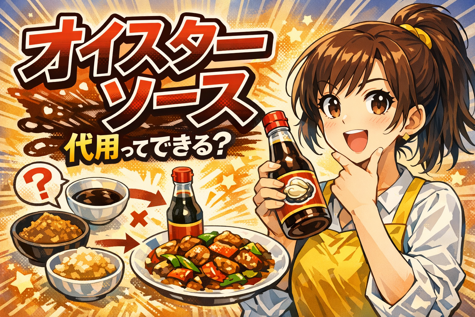 オイスターソース 代用ってできる？