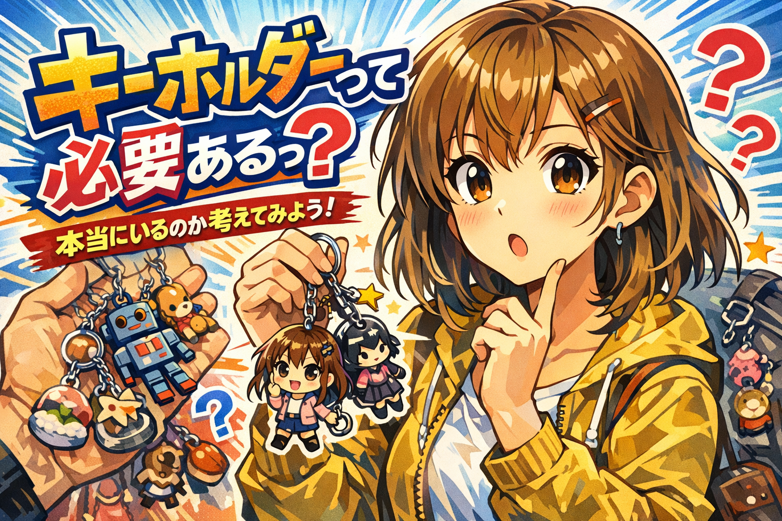 キーホルダーって必要ある？