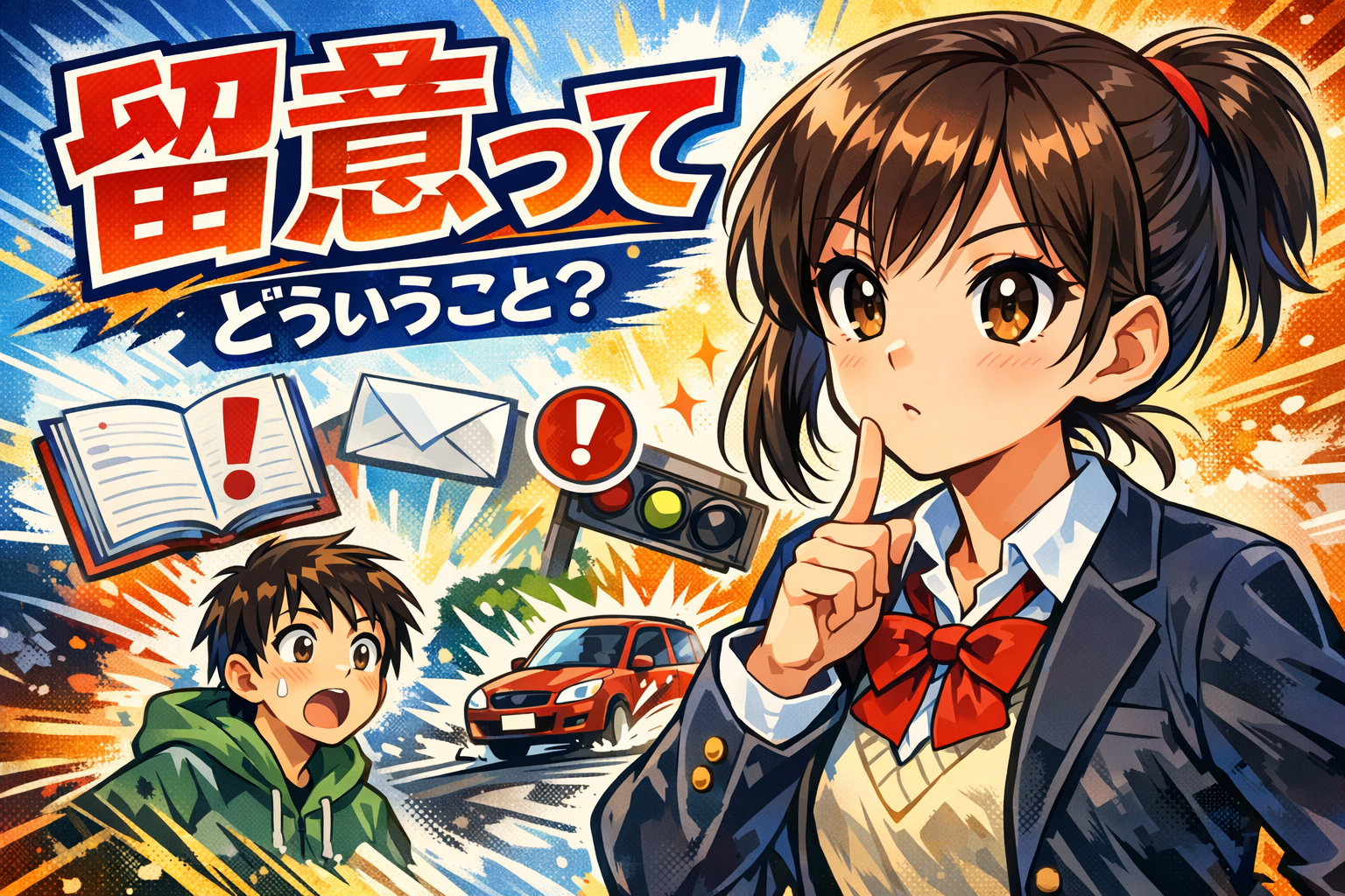 留意ってどういうこと？
