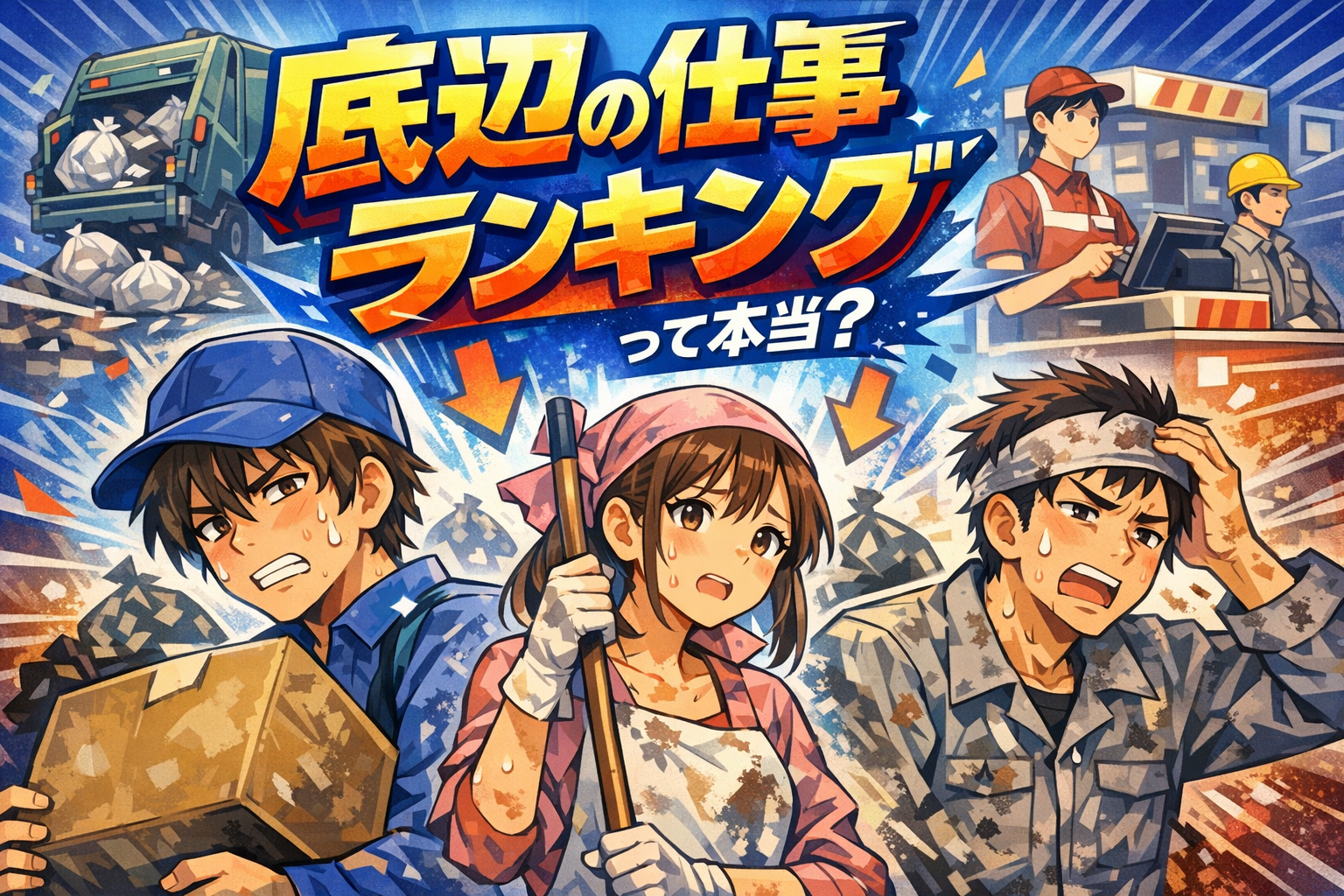 底辺の仕事ランキングって本当？