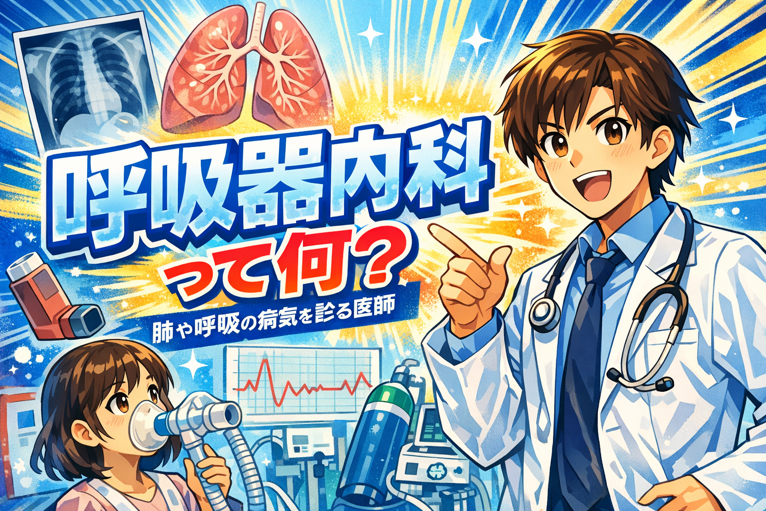呼吸器内科って何？