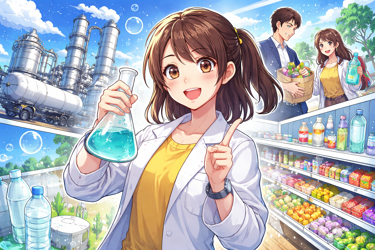 エチレンって何？暮らしと産業のつながりは？