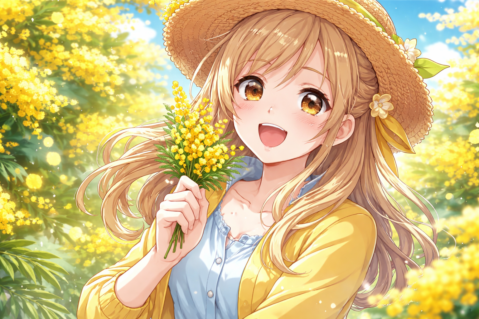 ミモザ 花言葉ってどんな意味なの？
