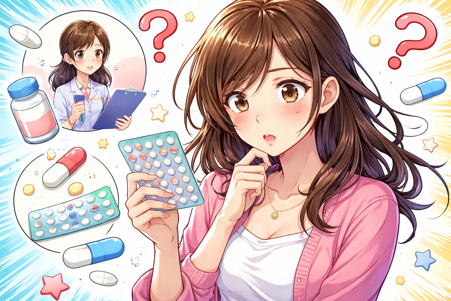 ピルの副作用、こんなときどうする？