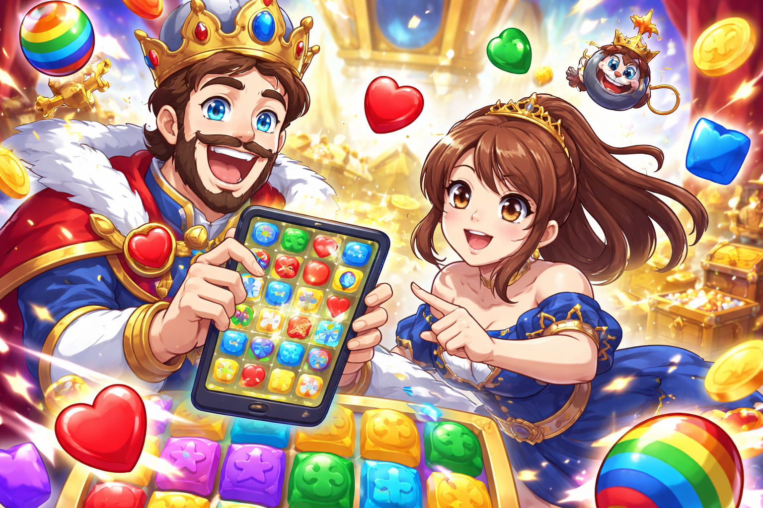 （ロイヤルマッチ）ってどんなゲーム？ハマる理由と攻略のコツはある？