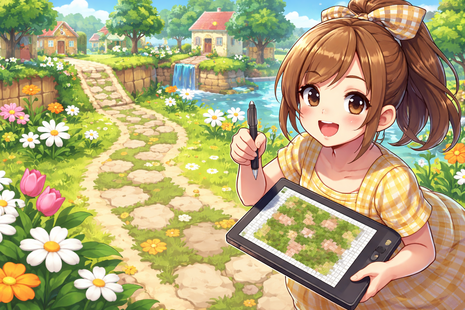 （あつ森 マイデザイン 道）ってどう作る？透過で可愛く見せるコツは？