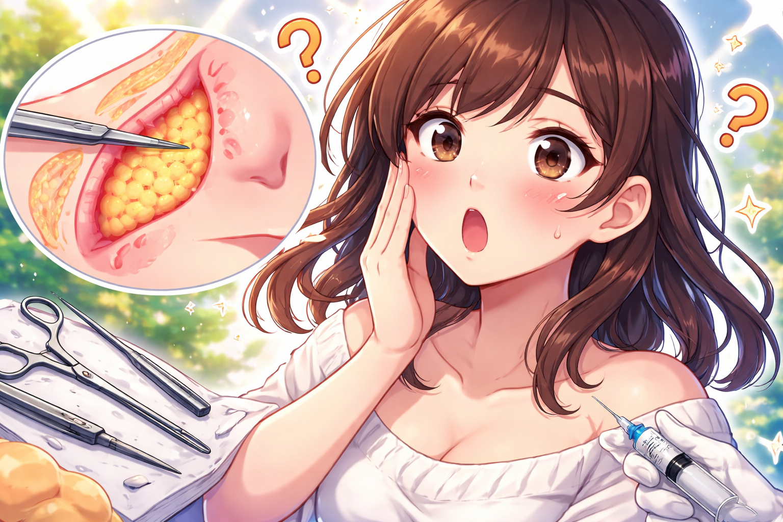 （メーラーファット）笑うと頬がパンッ…それって除去が必要なの？