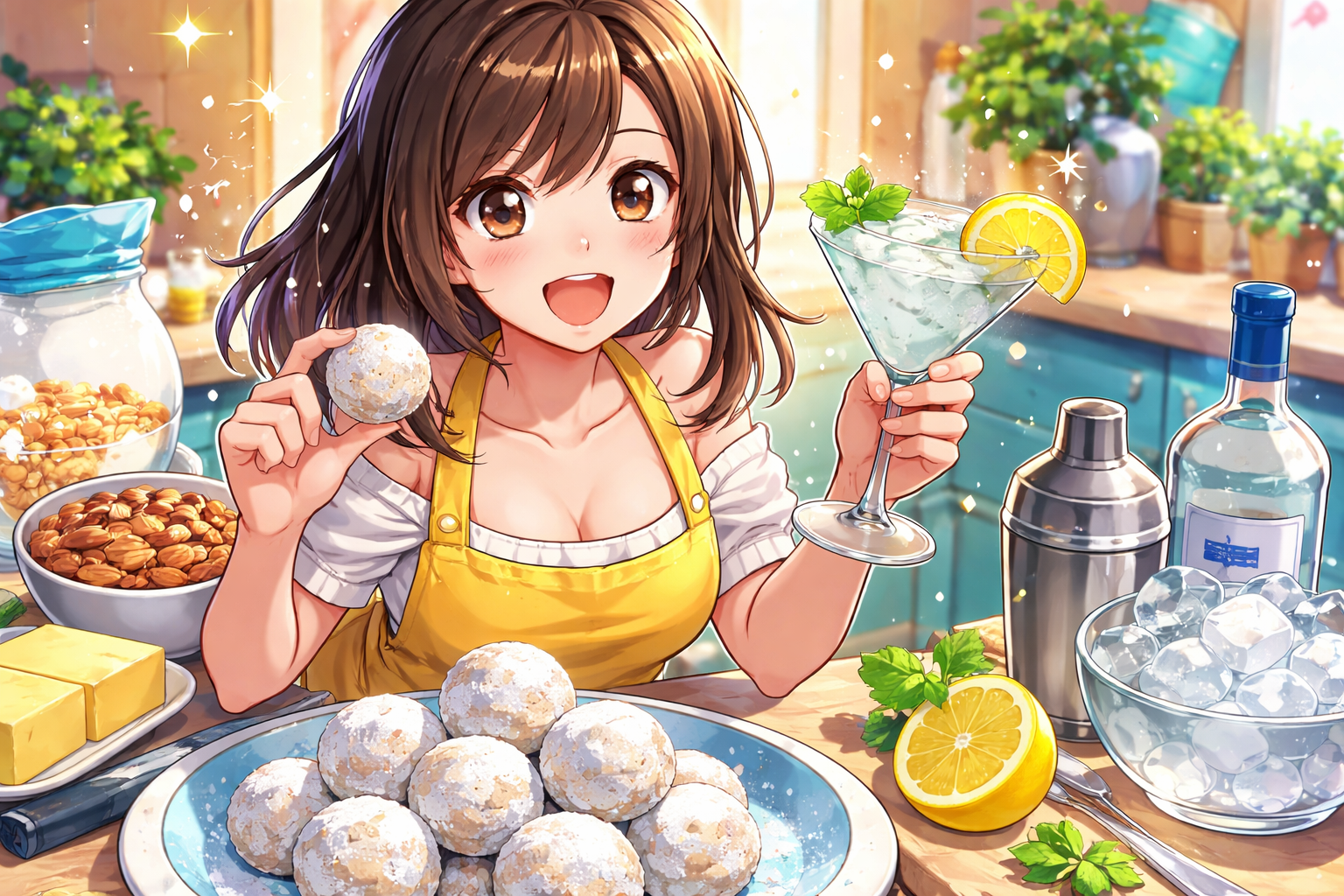 スノーボールって何？クッキーとカクテルの違いは？