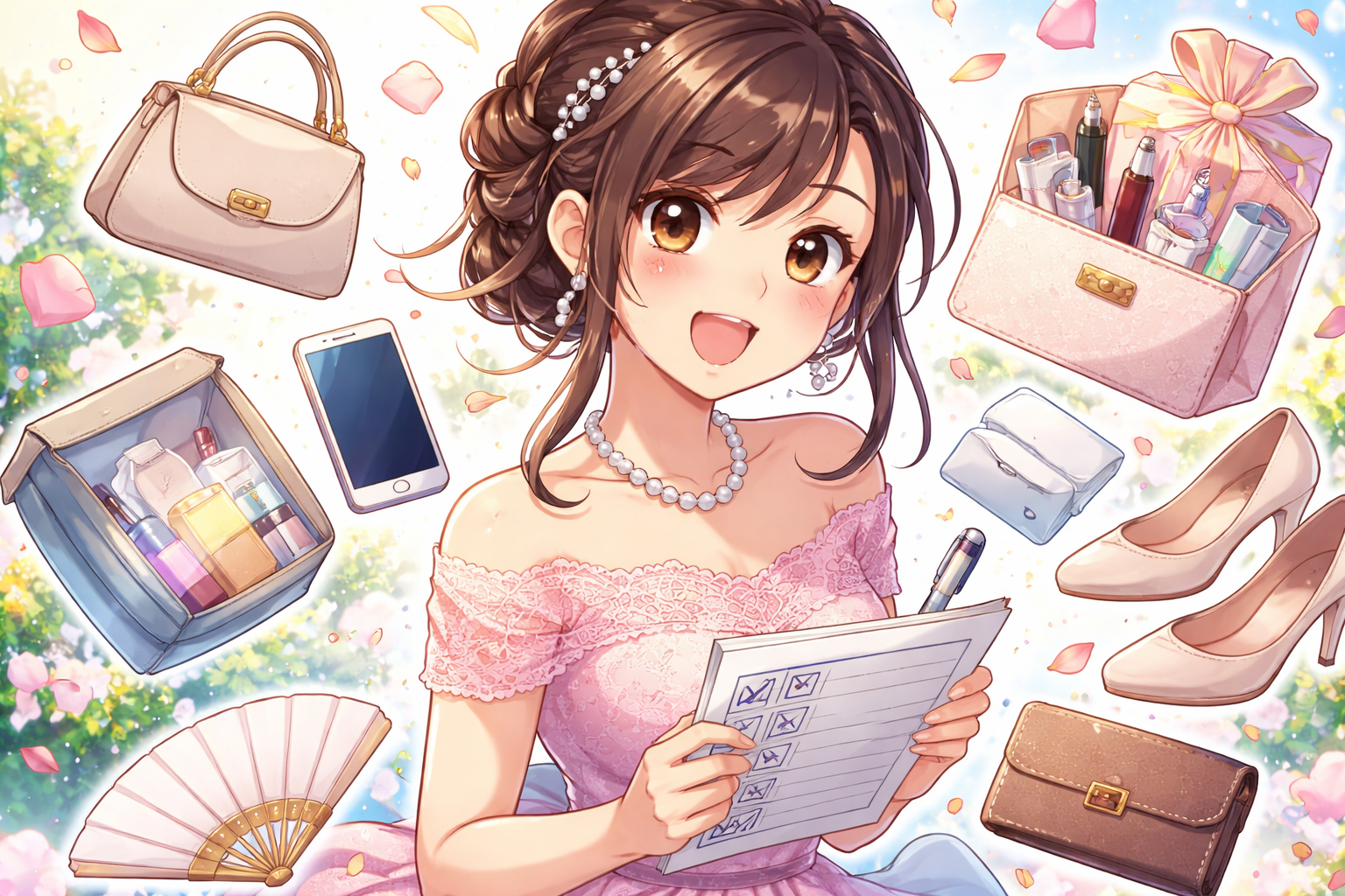 （結婚式 持ち物）忘れ物ゼロで安心できる？当日困らない完全チェック