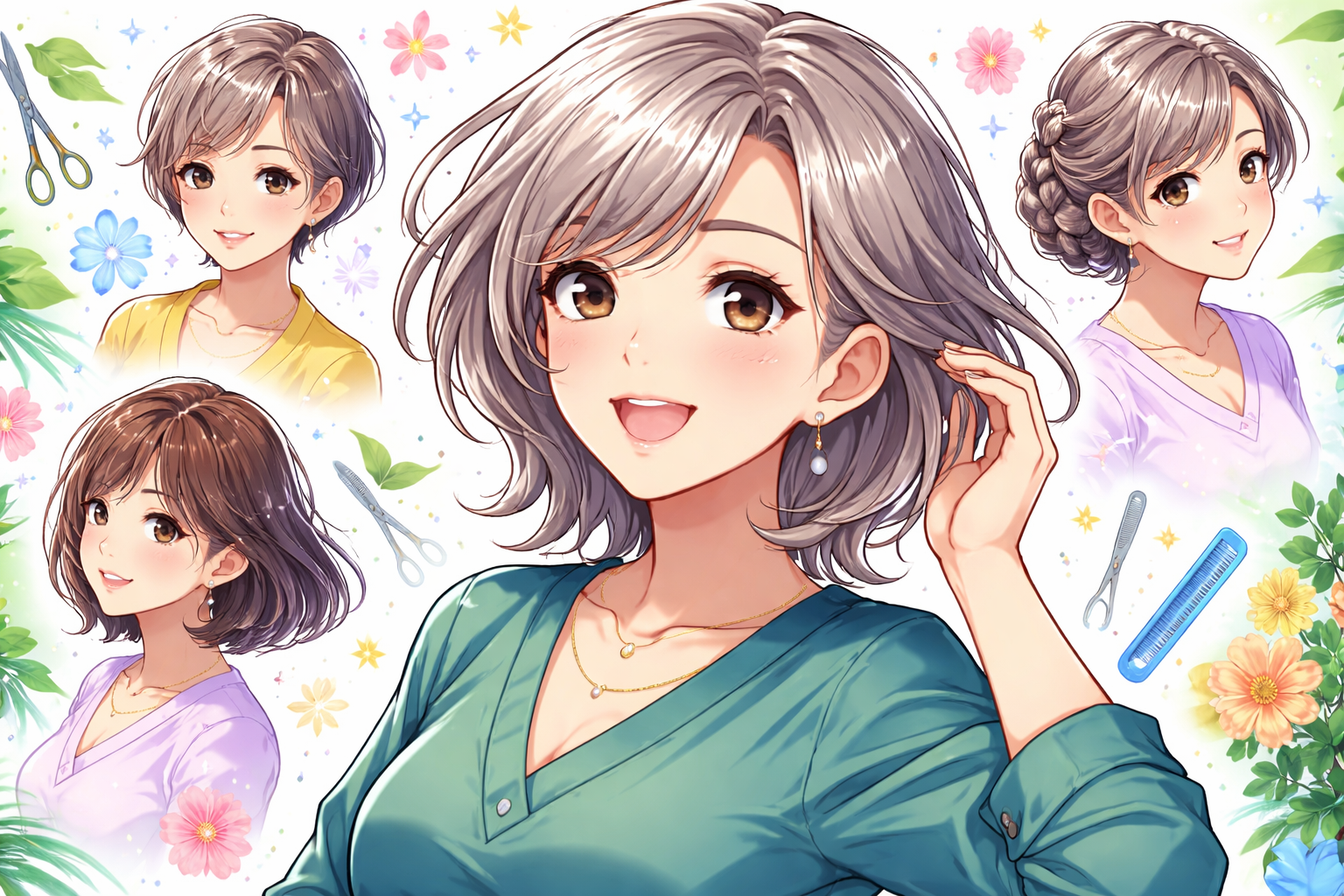 （若く 見える 60代 素敵なヘアスタイル）って結局どれが正解なの？