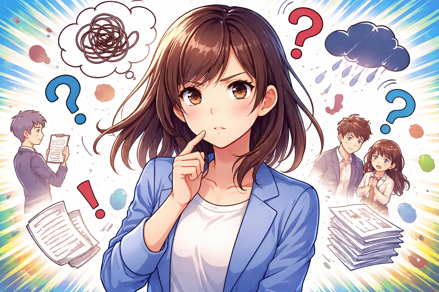 （懸念とは）って何？心配・不安との違いをやさしく整理できる？