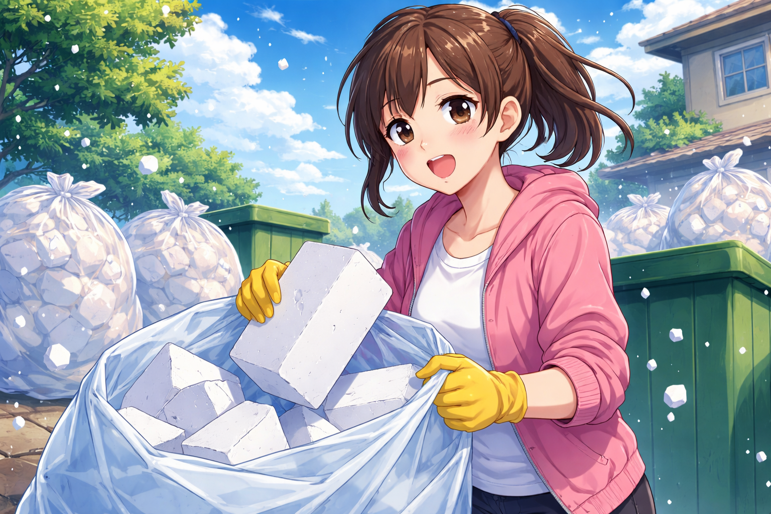 （発泡スチロール 捨て方）ってどうするのが正解なの？粉雪を出さずに片付けるコツ