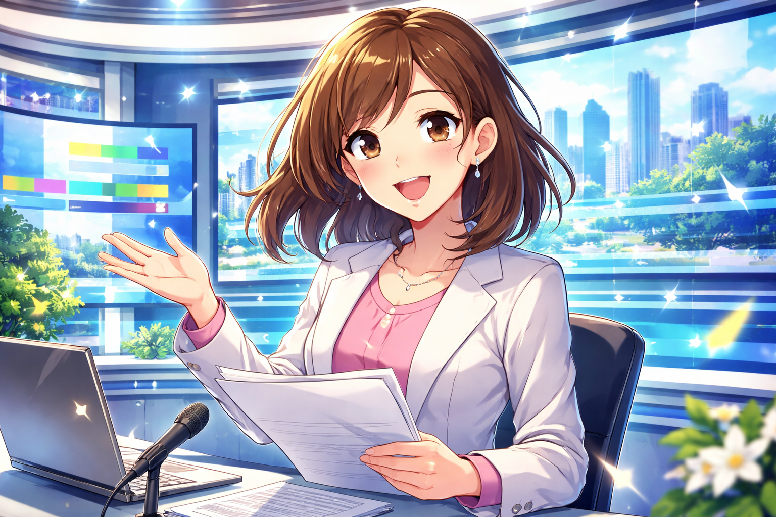 （森下絵理香）ってどんなアナウンサー？NEWS LINE出演から分かる魅力は？