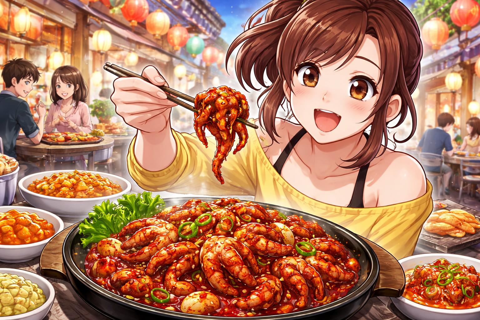 （チュクミ）って何？辛さ・食べ方・新大久保での楽しみ方は？