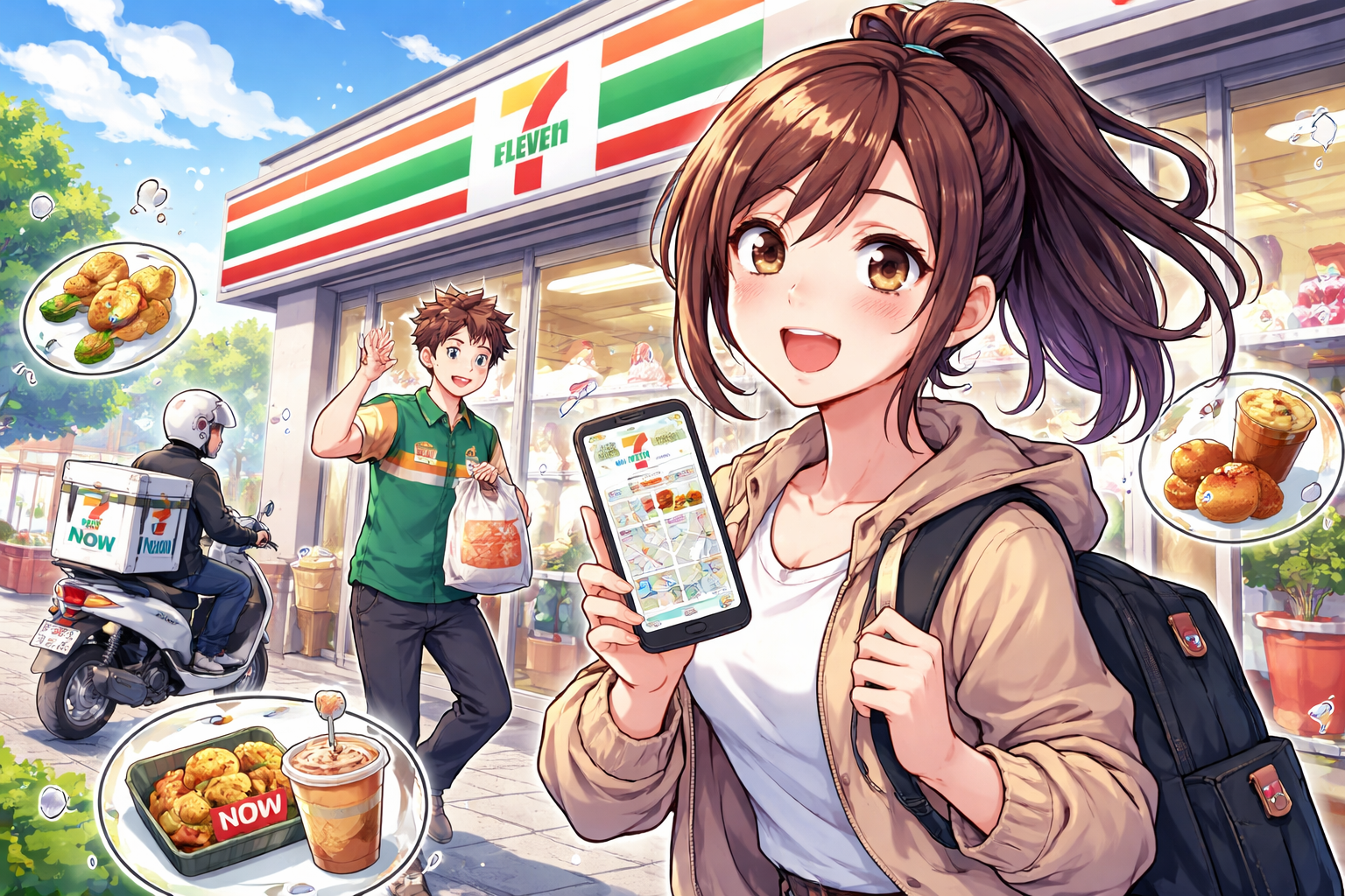 （7NOW モバイルオーダー とは やり方 受け取り方 対象商品 店舗受け取り）ってどういうこと？