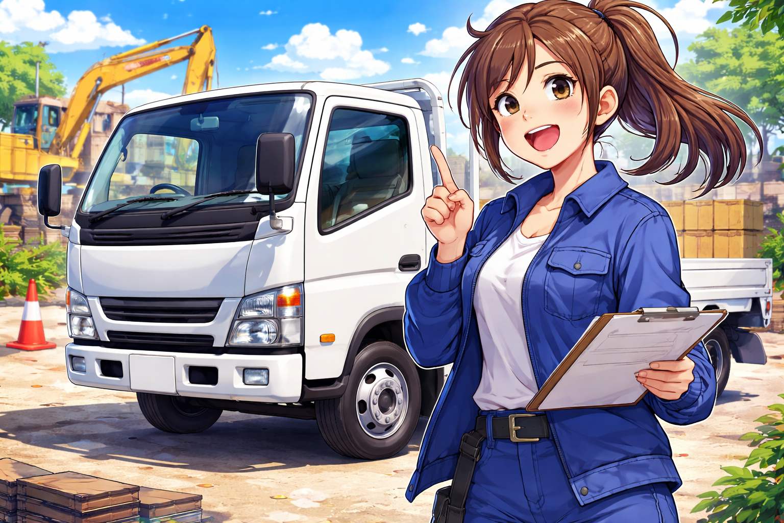 （2トントラック）ってどんな車？積載量・免許・用途をまとめて確認？