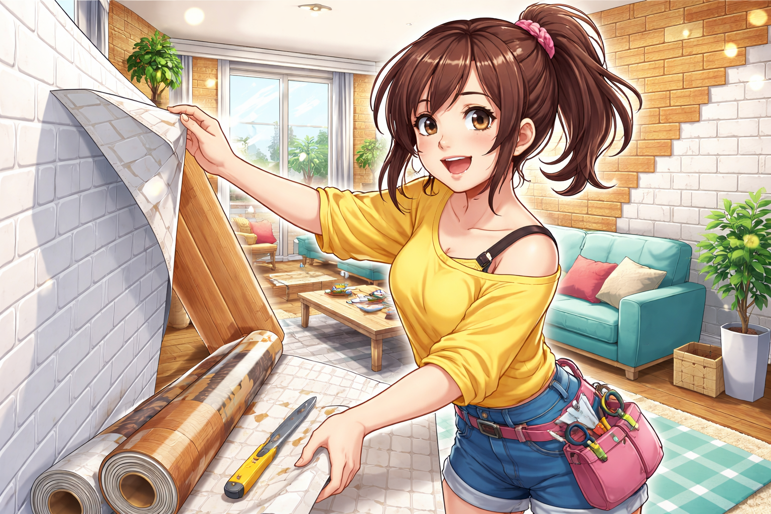 （リメイクシート）貼るだけで部屋は変わる？失敗しないコツは？